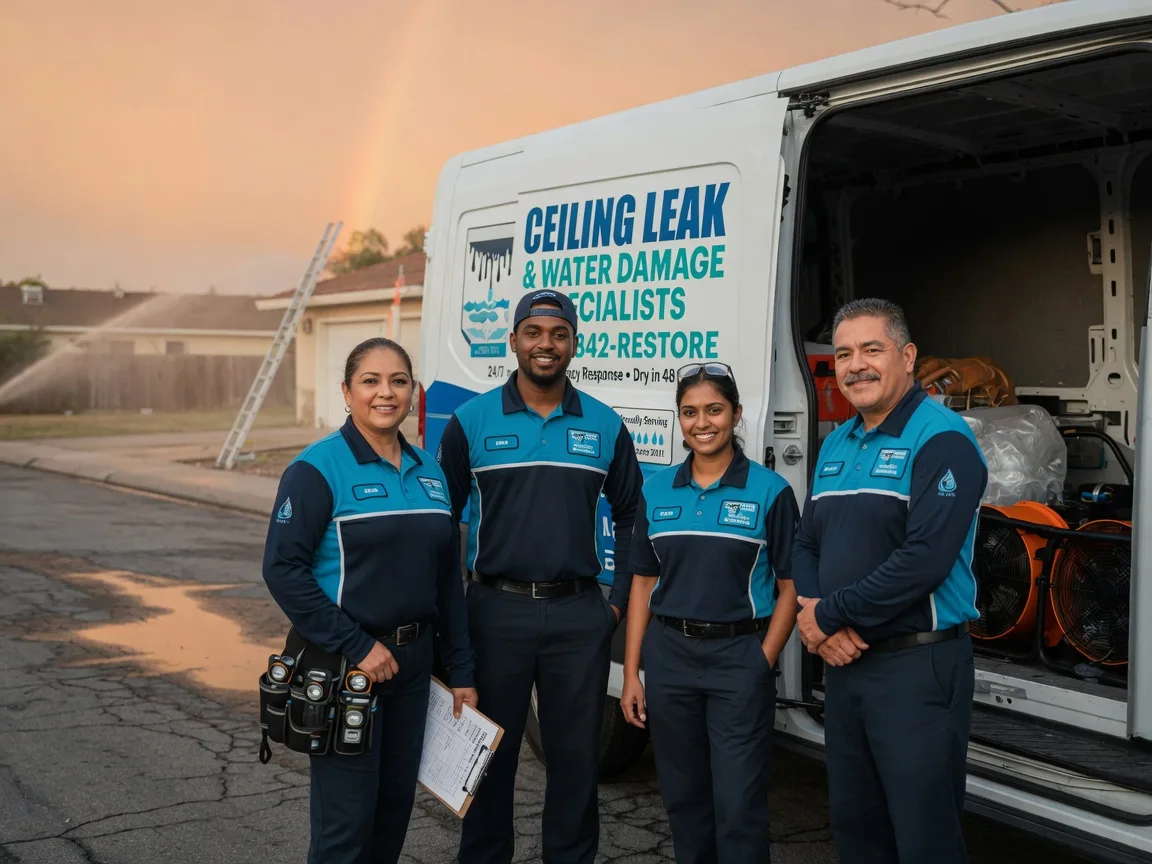 Ceiling Leak Cleanup company in Leon, IA